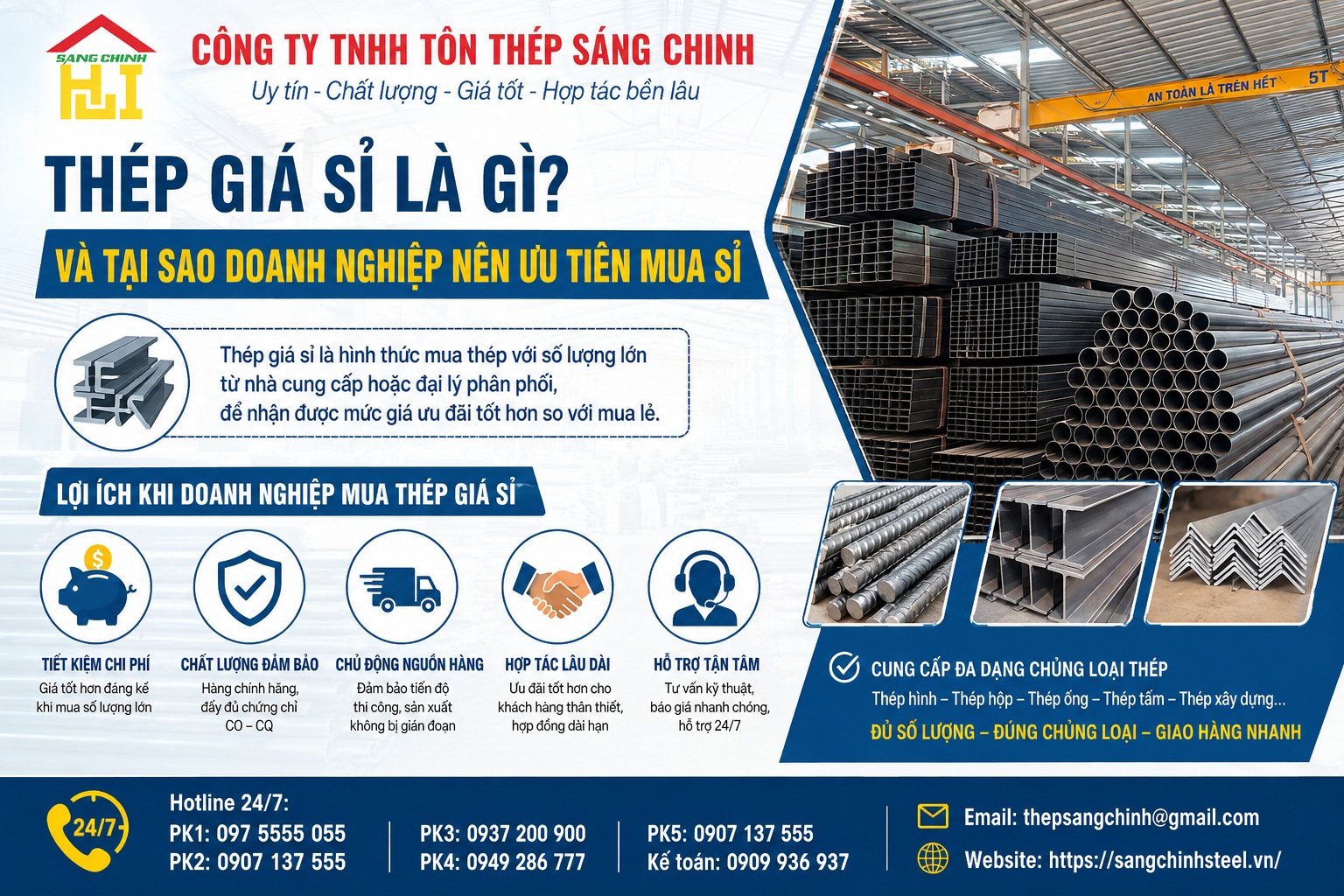 Thép giá sỉ