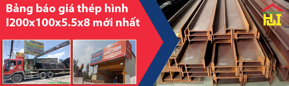 Bảng báo giá thép hình I200x100x5.5x8 mới nhất 