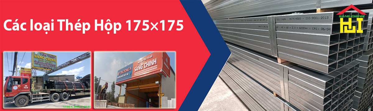 Các loại Thép Hộp 175×175