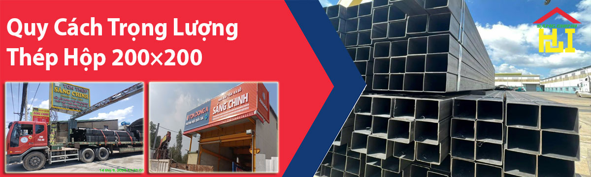Quy Cách Trọng Lượng Thép Hộp 200×200