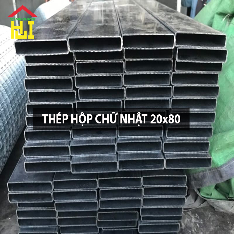 THÉP HỘP 2X8 – SÁNG CHINH STEEL