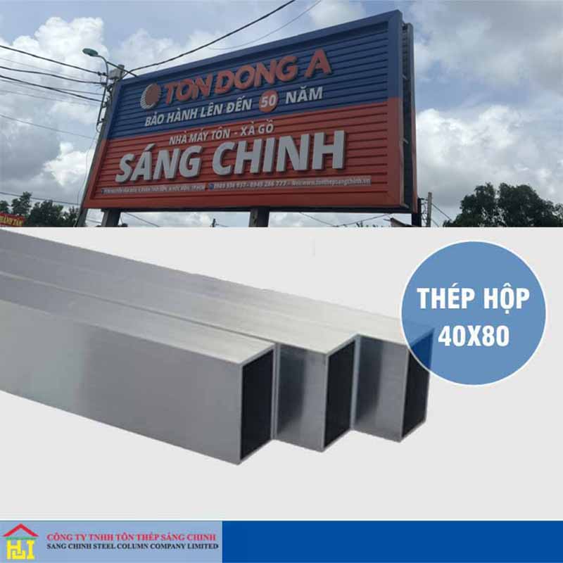 Thép Hộp 4x8 – Sáng Chinh STEEL