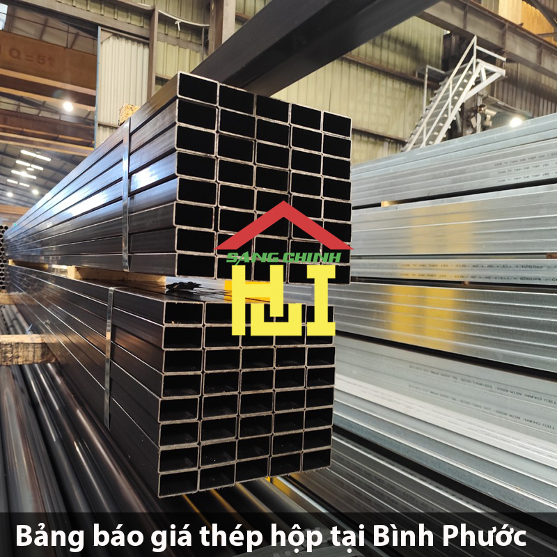 Bảng báo giá thép hộp tại Bình Phước