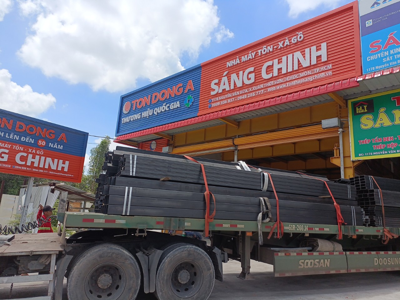 Báo giá thép hộp mạ kẽm, đen tại huyện Hóc Môn