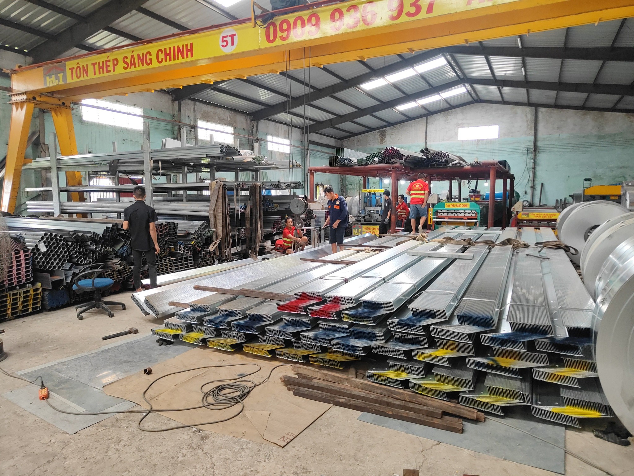 Thép hộp mạ kẽm, đen tại Sáng Chinh STEEL