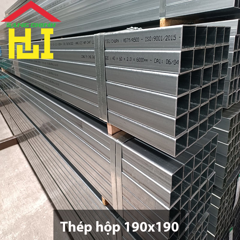 Thép Hộp 190x190 - Sáng Chinh STEEL