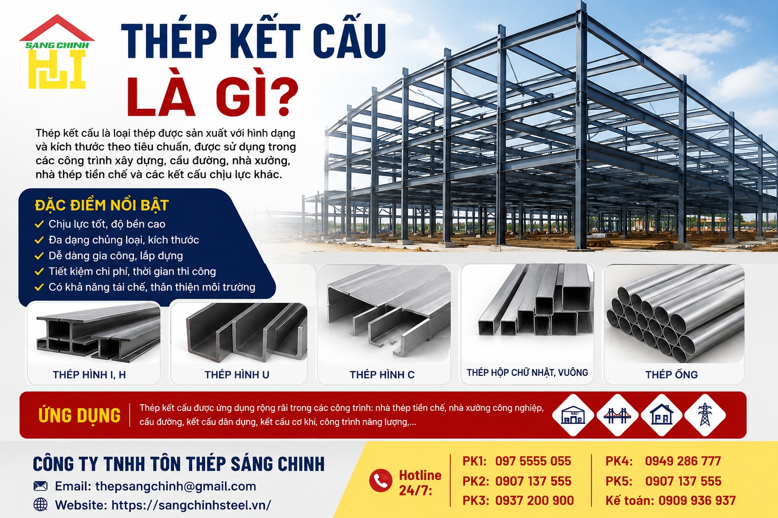 Thép kết cấu