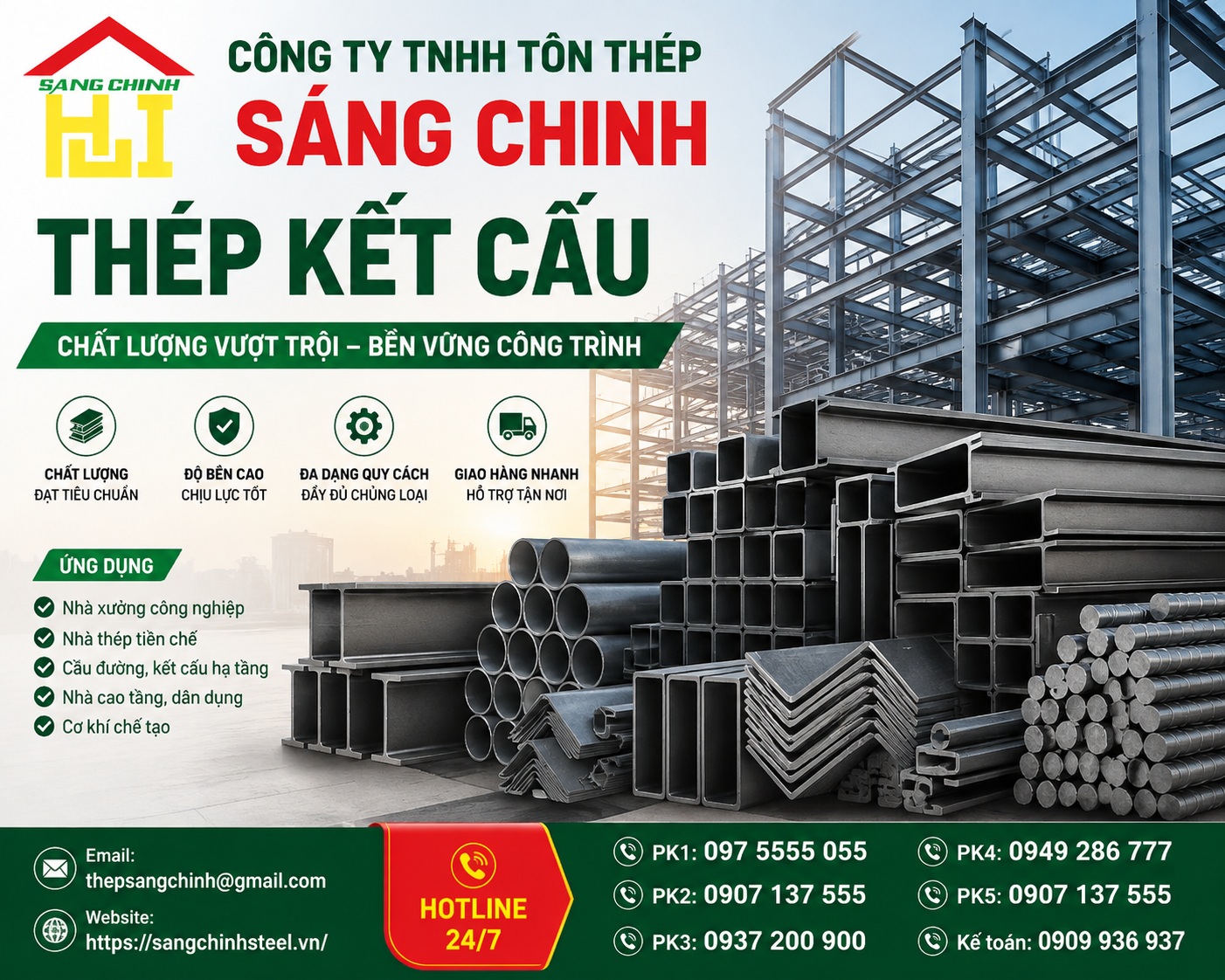 Thép kết cấu