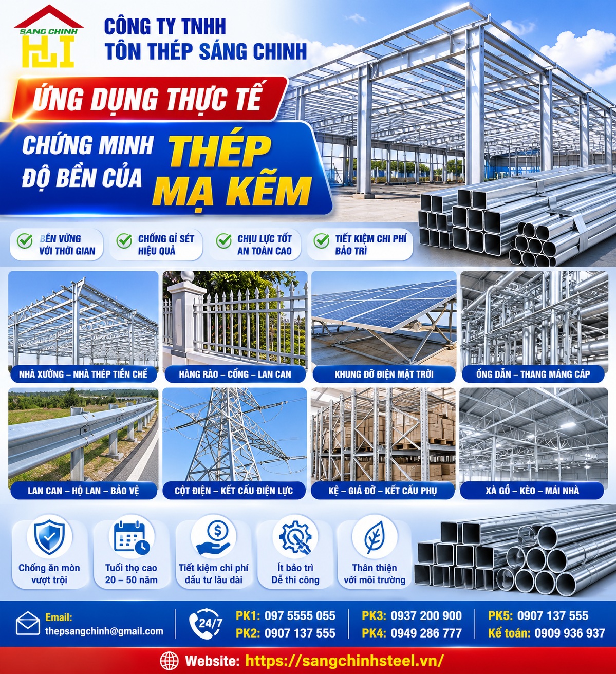 Thép mạ kẽm có bền không