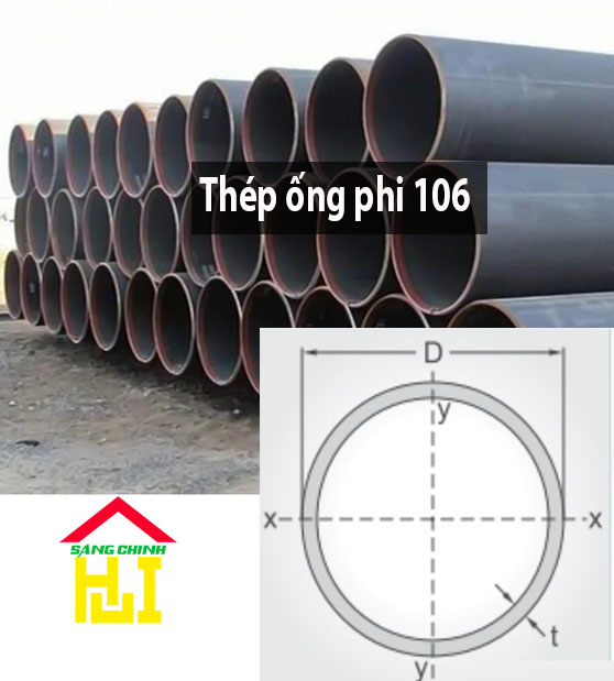 THÉP ỐNG PHI 106 – SÁNG CHINH STEEL