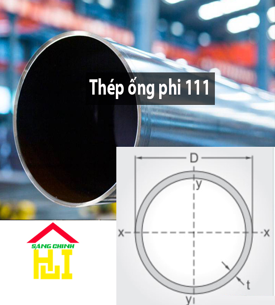 Thép ống phi 111