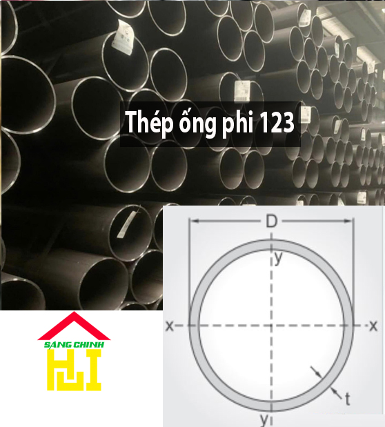 Thép ống phi 123