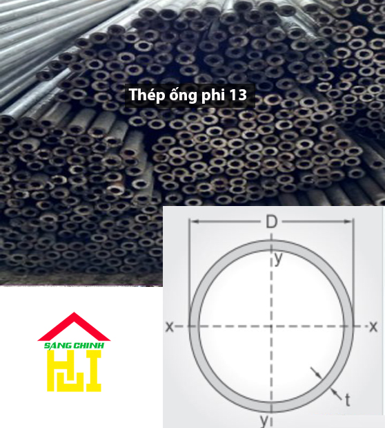 Thép ống phi 13 – Sáng Chinh STEEL