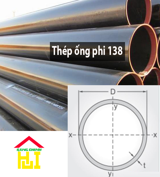 Thép ống phi 138 - Sáng Chinh STEEL