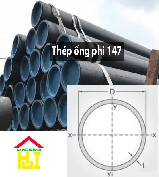Thép ống phi 147 - Sáng Chinh Steel