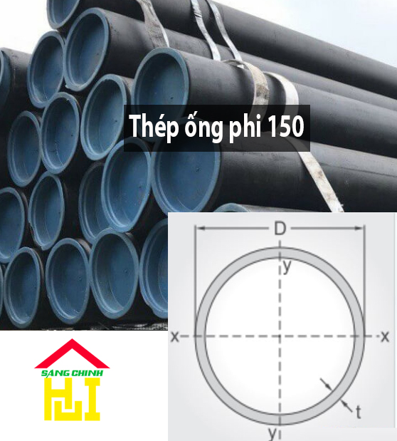Thép ống phi 150 - Sáng Chinh STEEL