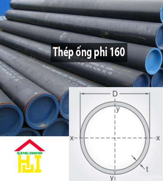 THÉP ỐNG PHI 160 - SÁNG CHINH STEEL