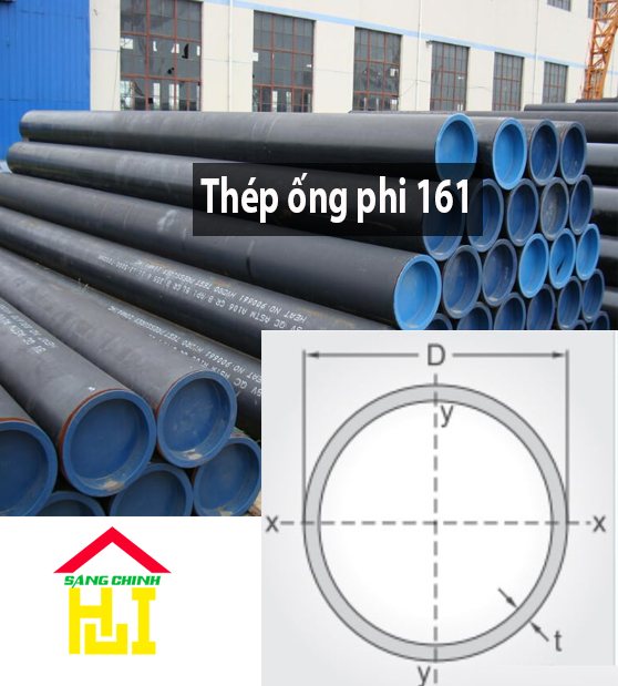 Thép ống phi 161