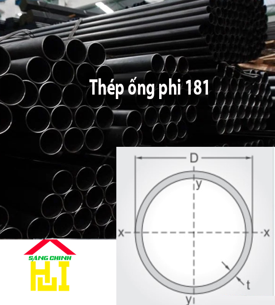 Thép ống phi 181