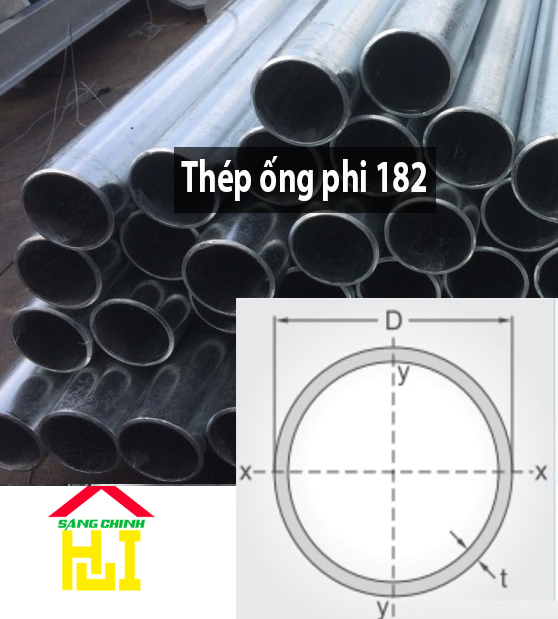 Thép ống phi 182 - Sáng Chinh STEEL