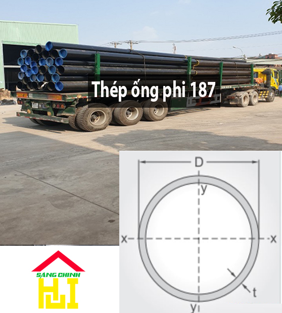 Thép ống phi 187 - SÁNG CHINH STEEL
