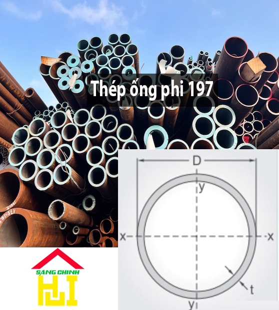 Thép ống phi 197 - Sáng Chinh STEEL