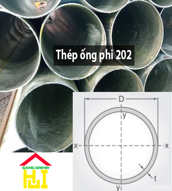 Thép ống phi 202 - Sáng Chinh STEEL