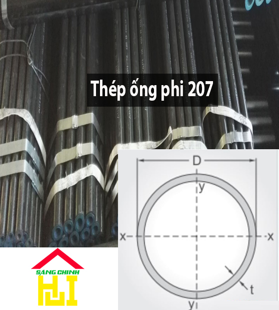 Thép Ống Phi 207 - Sáng Chinh Steel