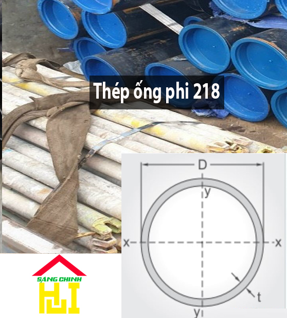 Thép Ống Phi 218 