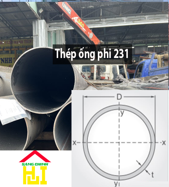 Thép ống phi 231