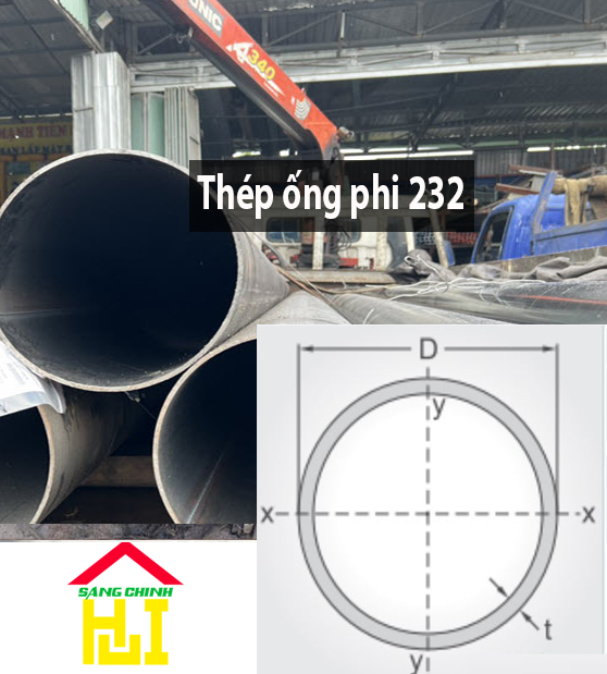 Thép ống phi 232