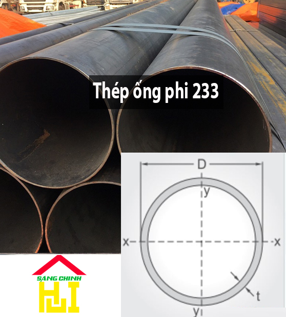 Thép ống phi 233 - Sáng Chinh Steel