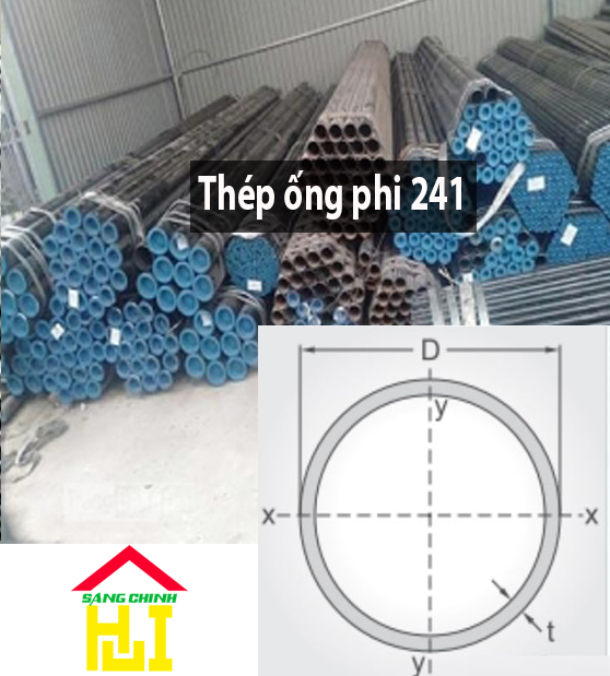 Thép ống phi 241 - Sáng Chinh STEEL