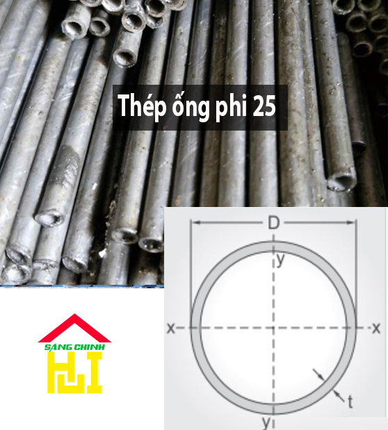 Thép ống phi 25 - Sáng Chinh Steel