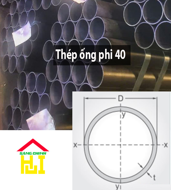 Thép Ống Phi 40 - Sáng Chinh Steel