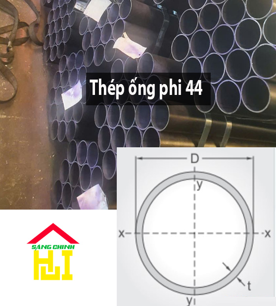 Thép Ống Phi 44