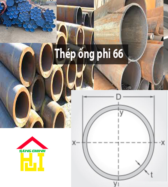 Thép ống phi 66 - Sáng Chinh STEEL