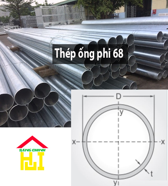 Thép ống phi 68 - Sáng Chinh STEE