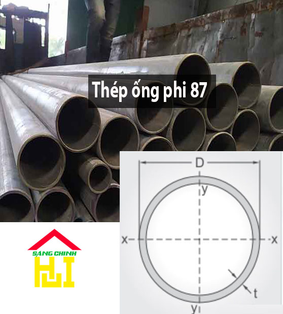 Thép Ống Phi 87 – Sáng Chinh Steel