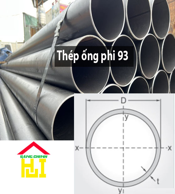 THÉP ỐNG PHI 93 – SÁNG CHINH STEEL