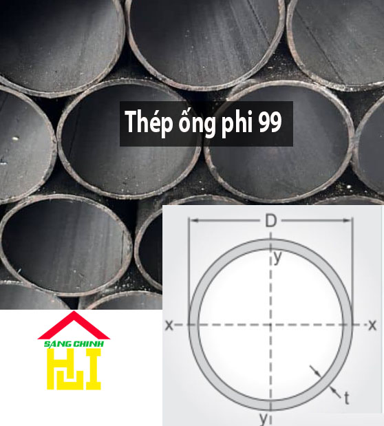 Thép ống phi 99