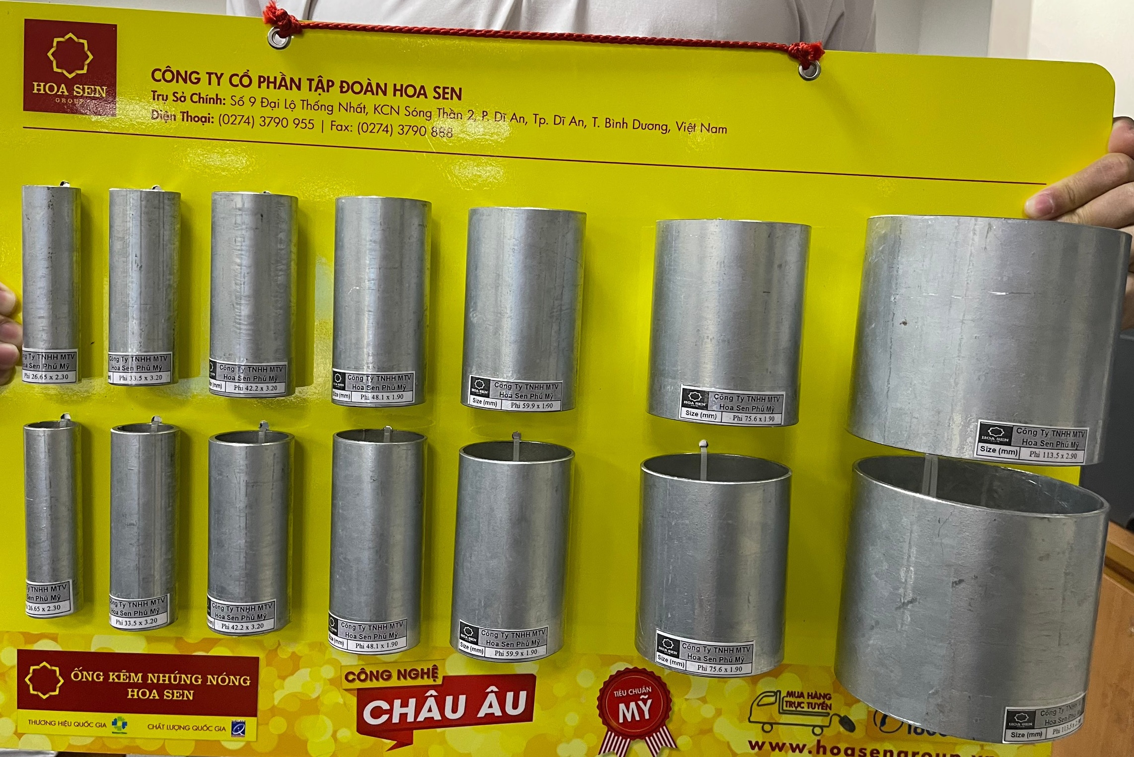 Thép Ống Hoa Sen Tại Sáng Chinh STEEL