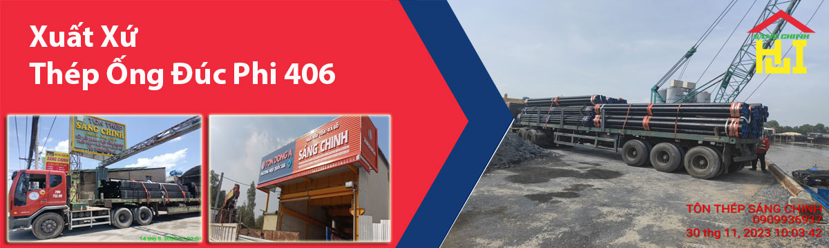 Xuất Xứ Thép Ống Đúc Phi 406