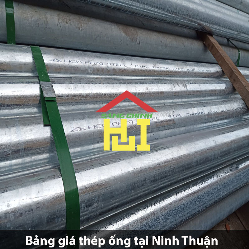 Bảng giá thép ống tại Ninh Thuận
