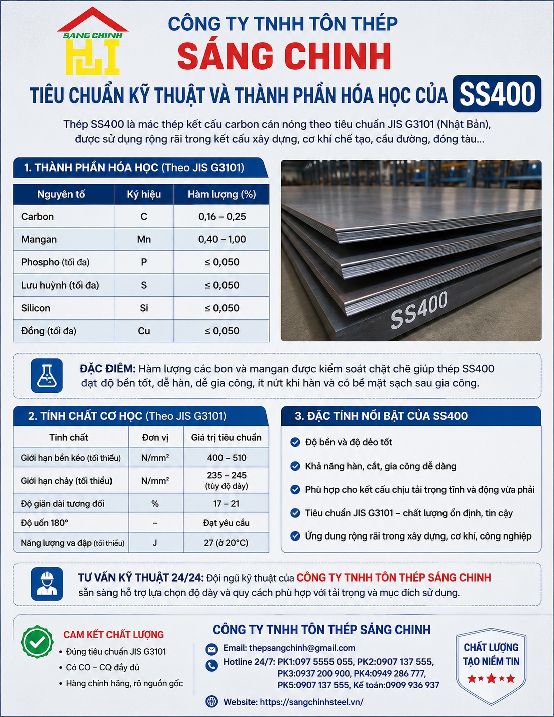 Thép SS400 là gì