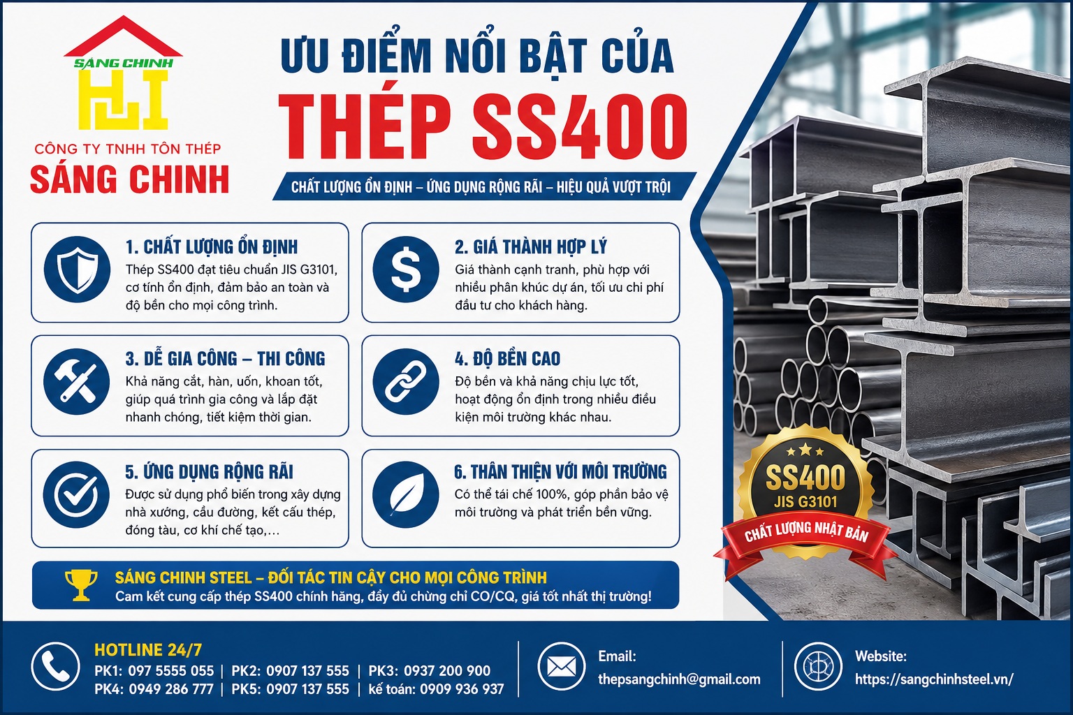 Thép SS400 là gì