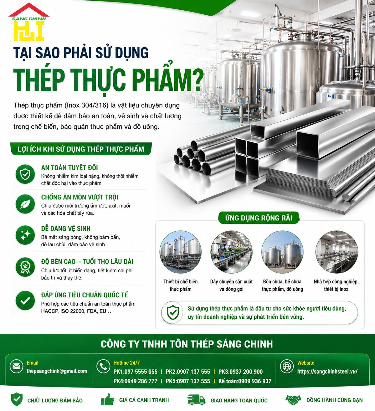 Thép thực phẩm