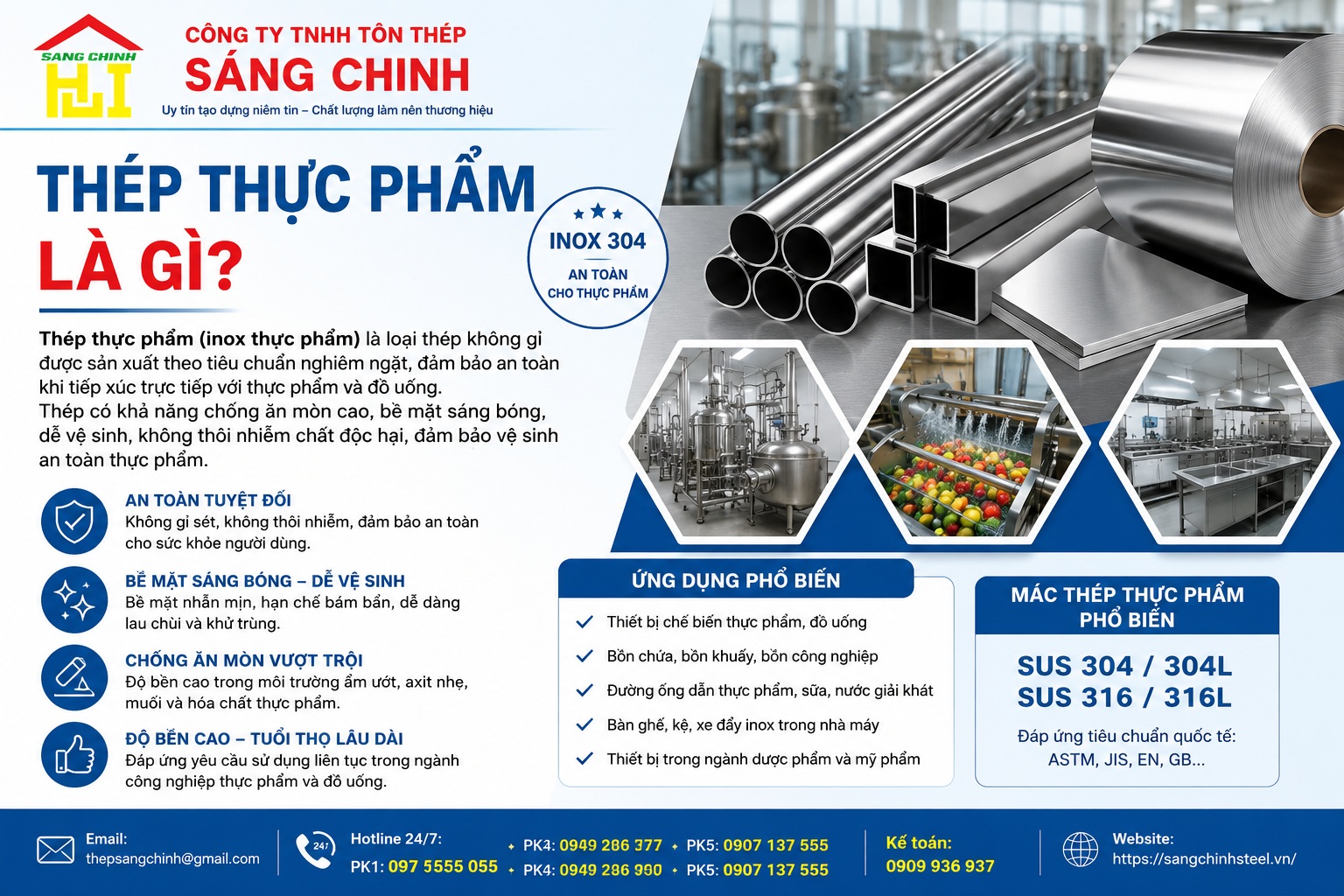 Thép thực phẩm