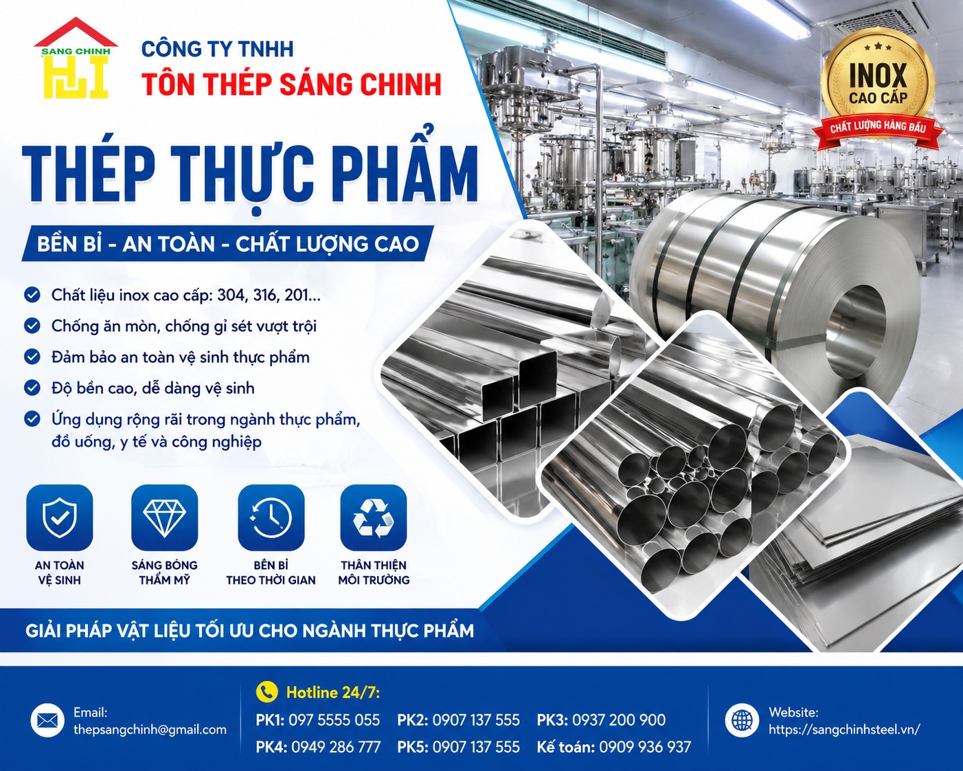 Thép thực phẩm