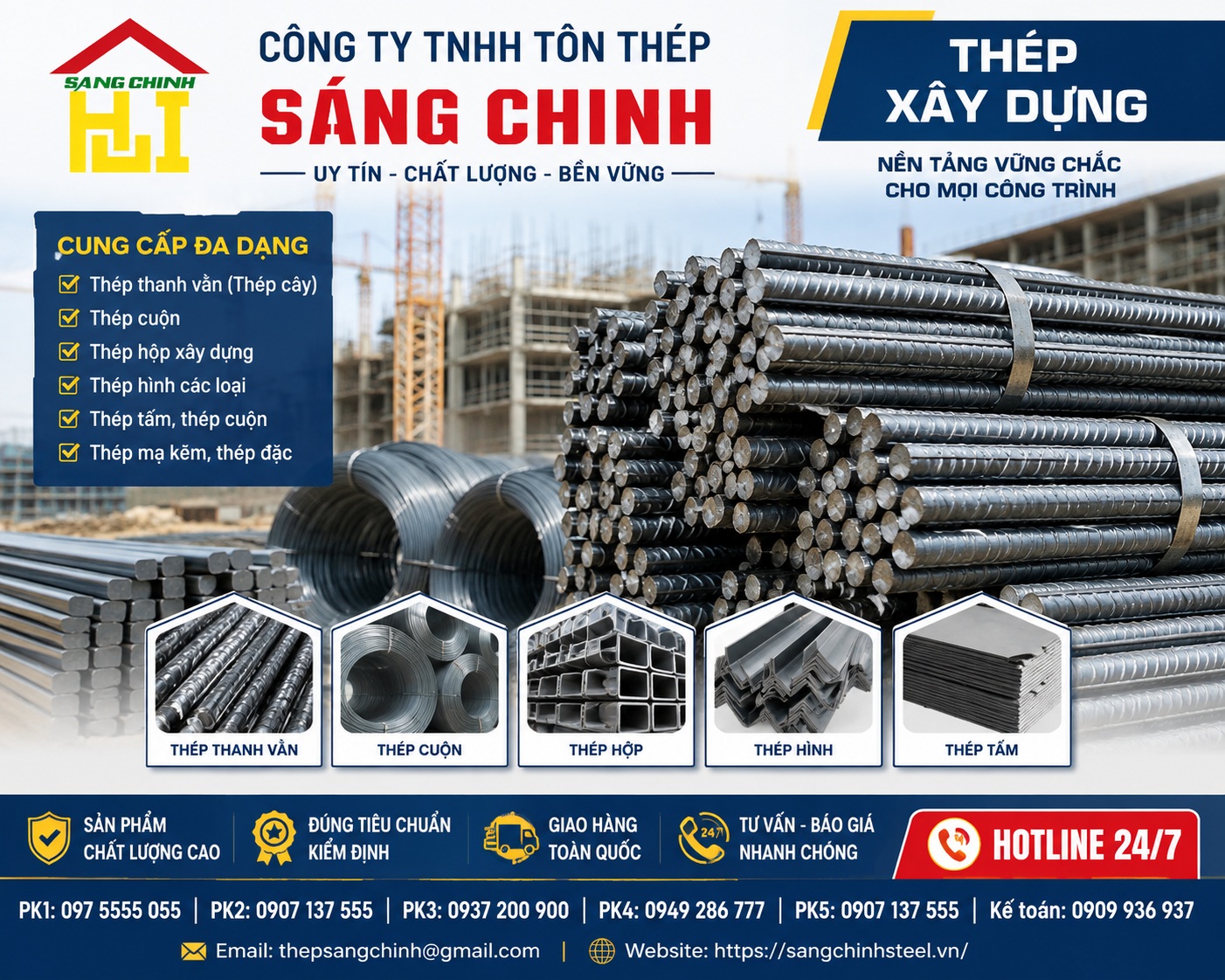 Thép xây dựng